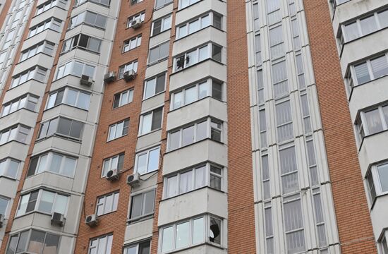 Обрушение конструкции горнолыжного комплекса "Снежком" в Красногорске