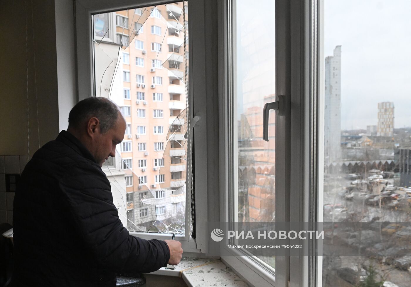 Обрушение конструкции горнолыжного комплекса "Снежком" в Красногорске