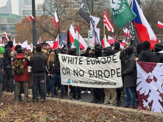 Марш националистов в Варшаве