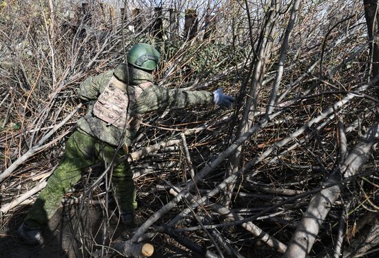 Боевая работа САУ "Мста-С" группировки войск "Центр"