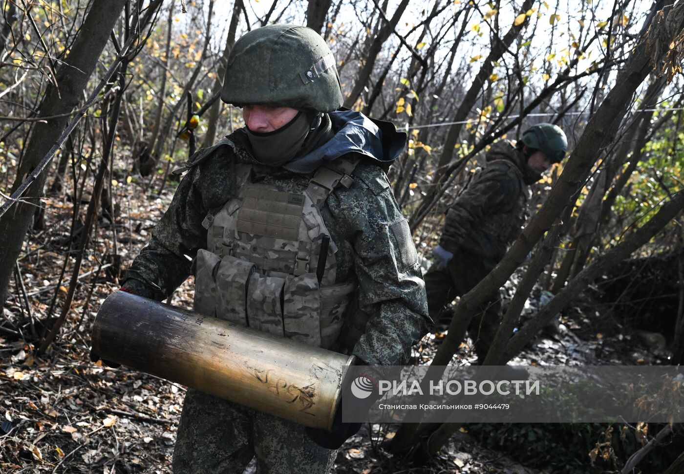 Боевая работа САУ "Мста-С" группировки войск "Центр"