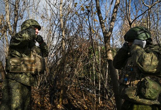 Боевая работа САУ "Мста-С" группировки войск "Центр"