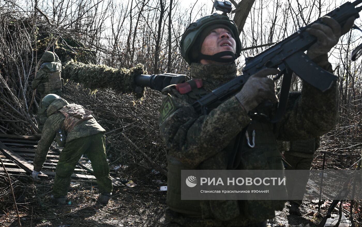 Боевая работа САУ "Мста-С" группировки войск "Центр"