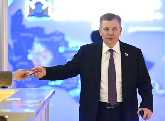 Заседание Совета Федерации РФ 