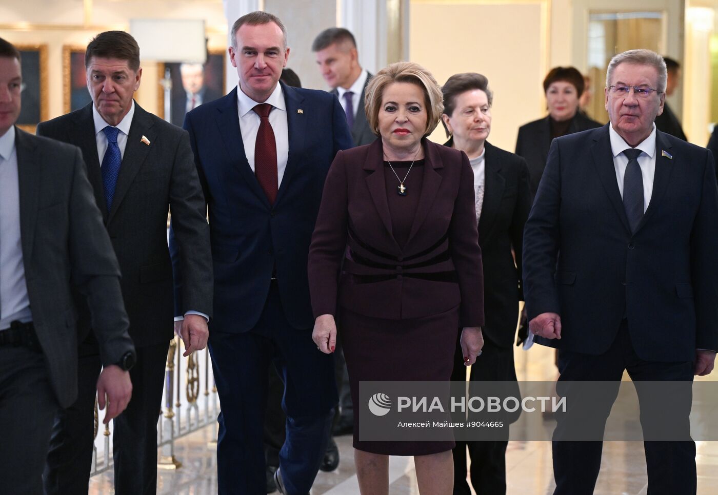 Заседание Совета Федерации РФ 