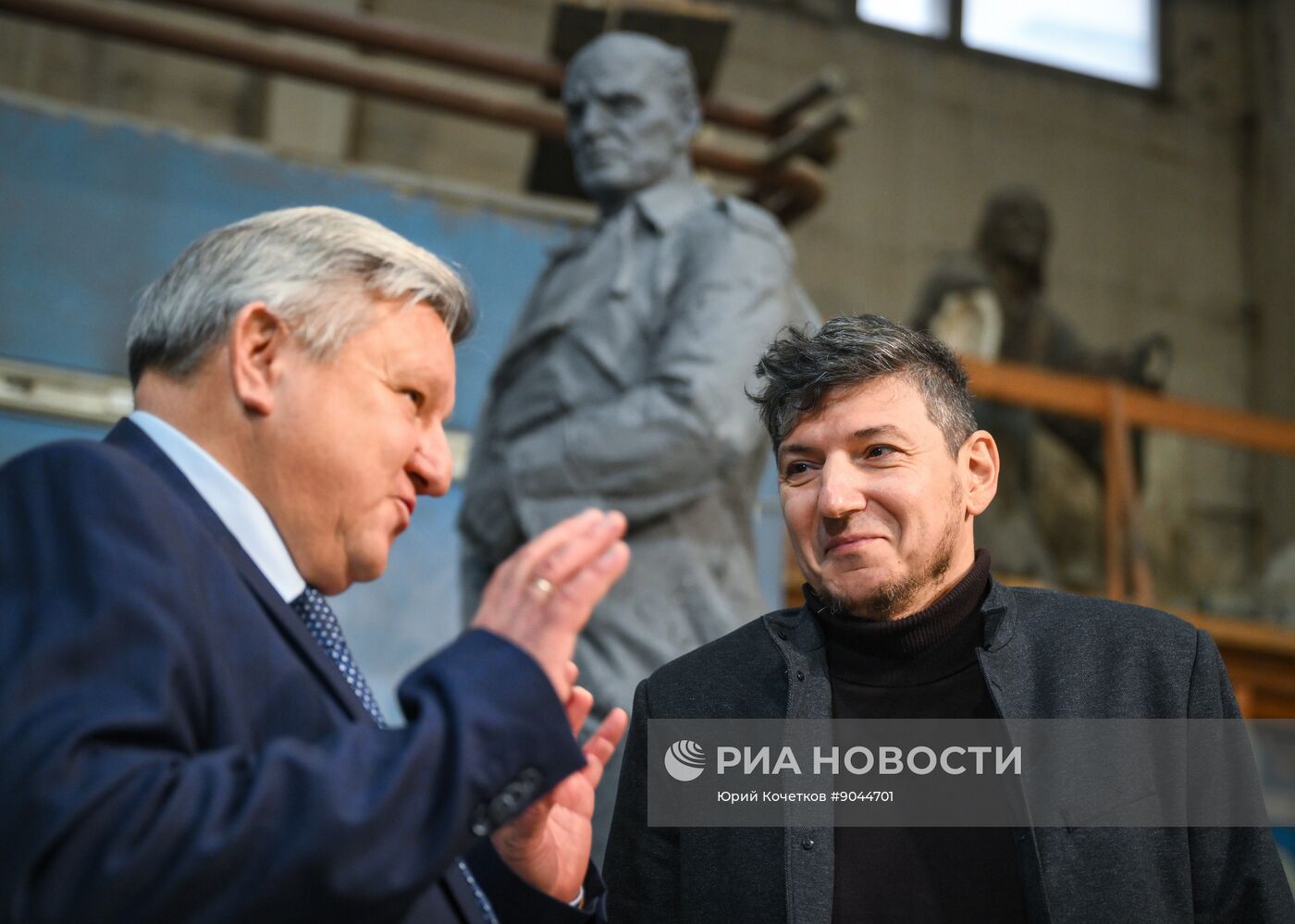 Создание памятника Герою России разведчику Алексею Ботяну в Москве