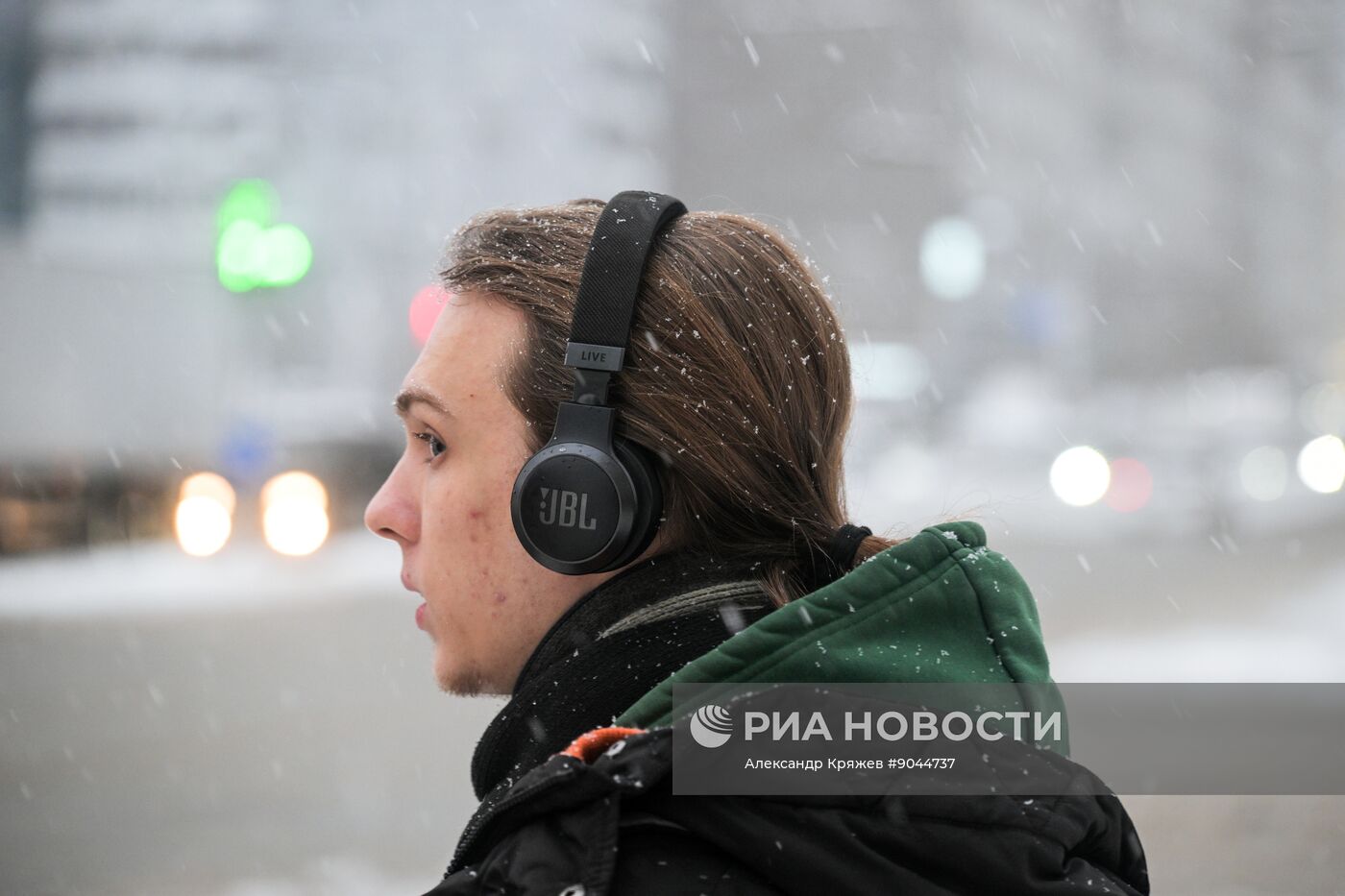 Снег в Новосибирске