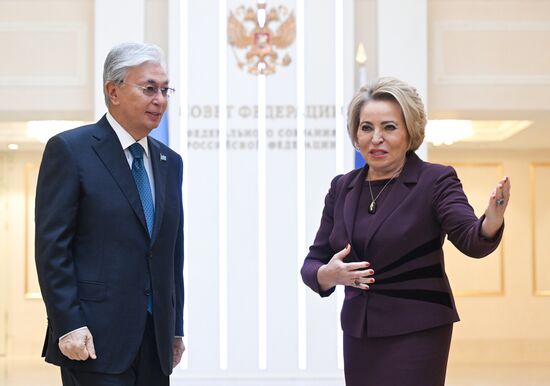 Заседание Совета Федерации РФ 