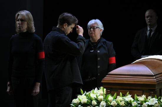 Прощание c народным артистом России Владимиром Симоновым