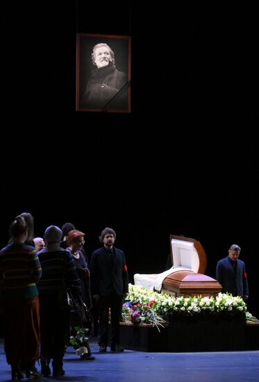 Прощание c народным артистом России Владимиром Симоновым