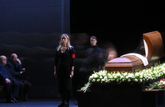 Прощание c народным артистом России Владимиром Симоновым