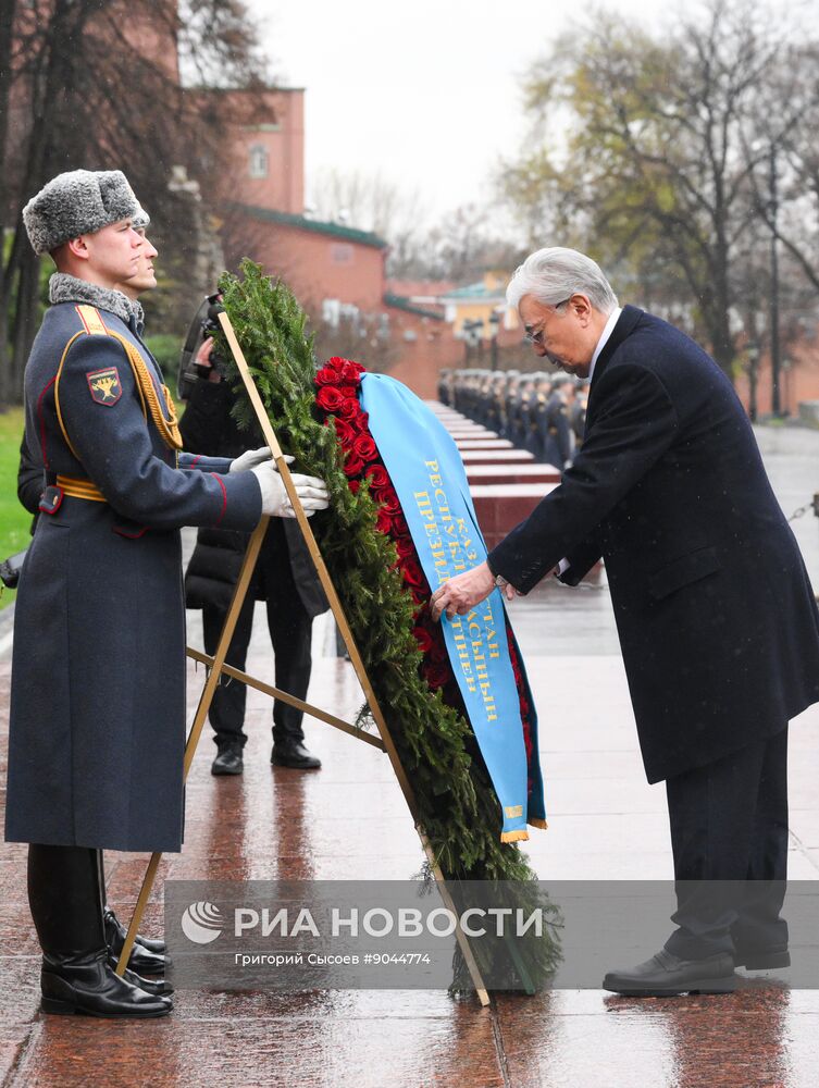 Государственный визит президента Казахстана Токаева в Россию