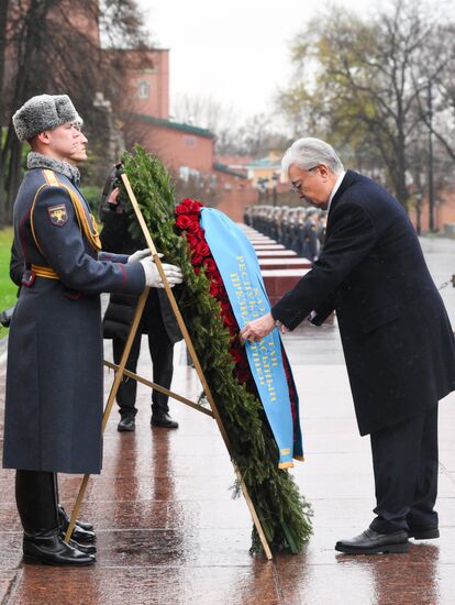 Государственный визит президента Казахстана Токаева в Россию