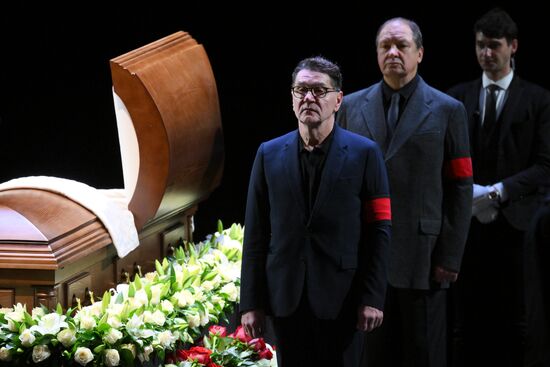 Прощание c народным артистом России Владимиром Симоновым