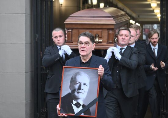 Прощание c народным артистом России Владимиром Симоновым