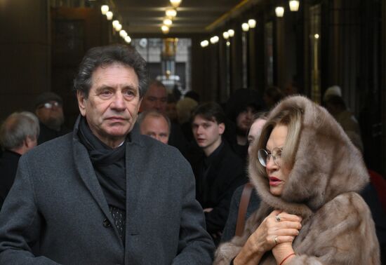 Прощание c народным артистом России Владимиром Симоновым