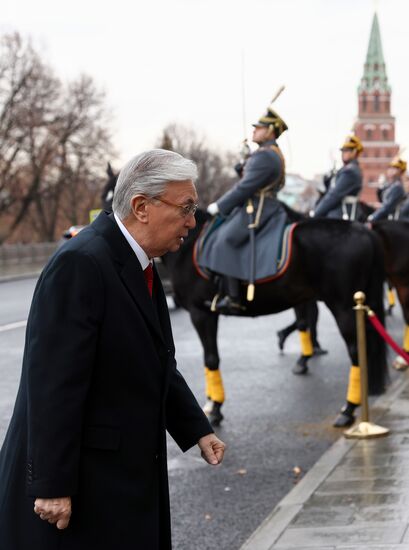 Переговоры президента Владимира Путина и президента Казахстана Касым-Жомарта Токаева