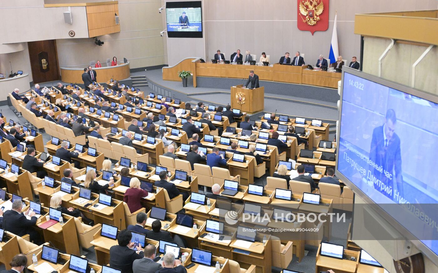 "Правительственный час" в Госдуме РФ