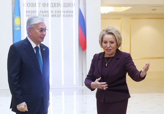 Государственный визит президента Казахстана Токаева в Россию