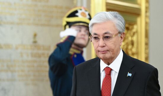 Переговоры президента Владимира Путина и президента Казахстана Касым-Жомарта Токаева