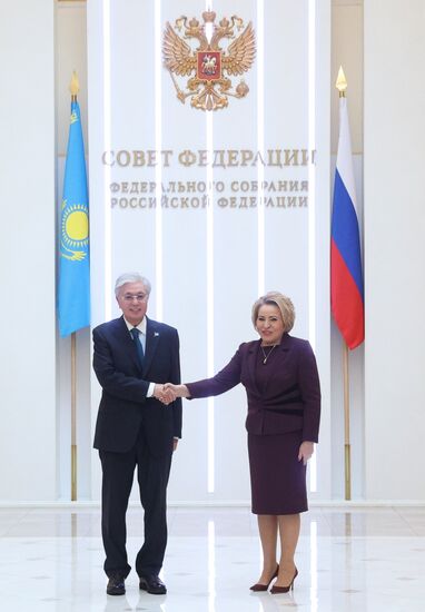 Государственный визит президента Казахстана Токаева в Россию