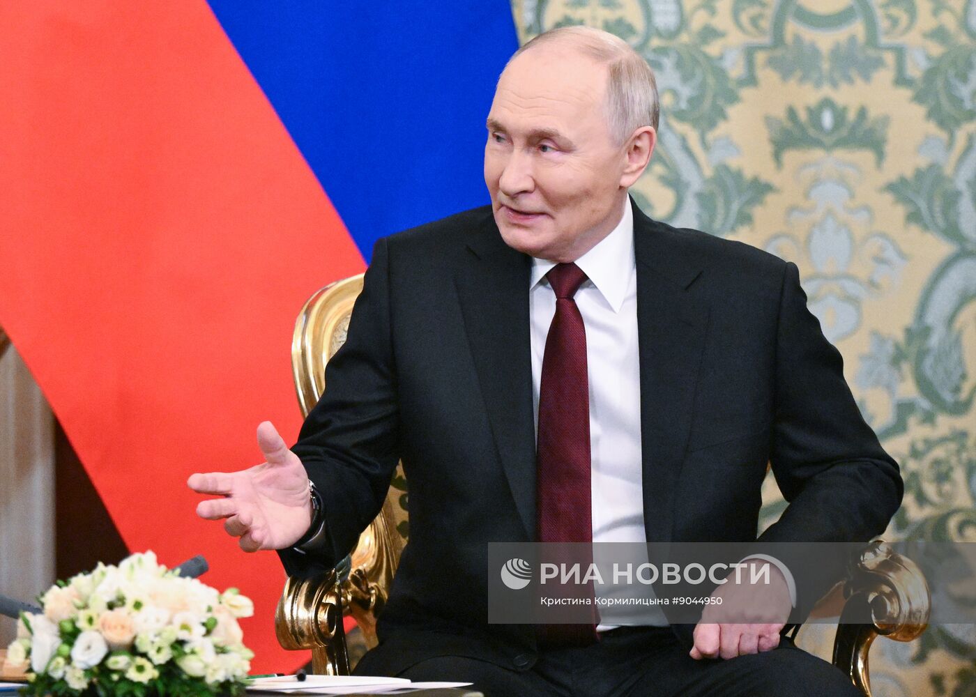 Переговоры президента Владимира Путина и президента Казахстана Касым-Жомарта Токаева