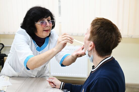 Ежегодная вакцинация в Крыму против гриппа