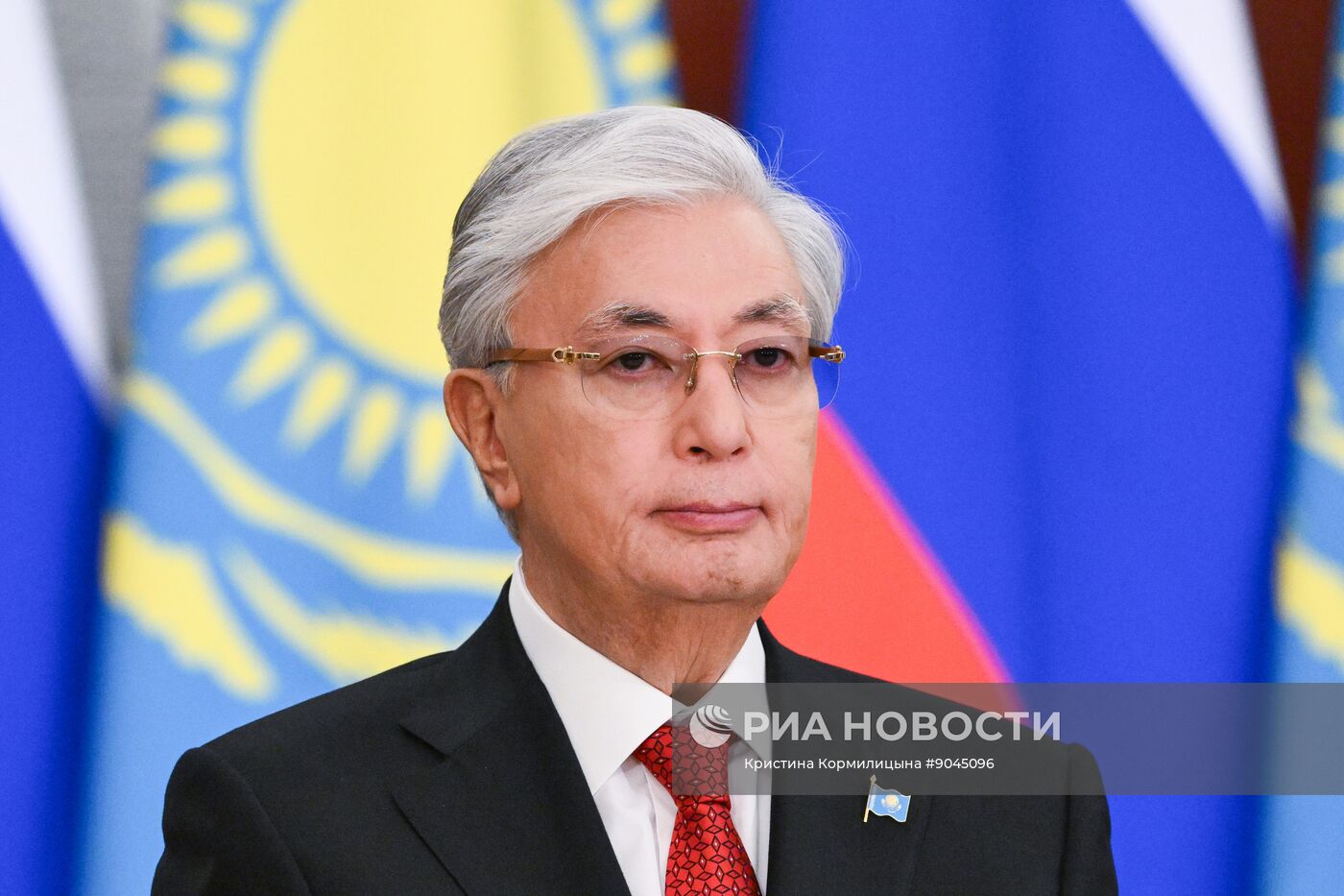 Переговоры президента Владимира Путина и президента Казахстана Касым-Жомарта Токаева