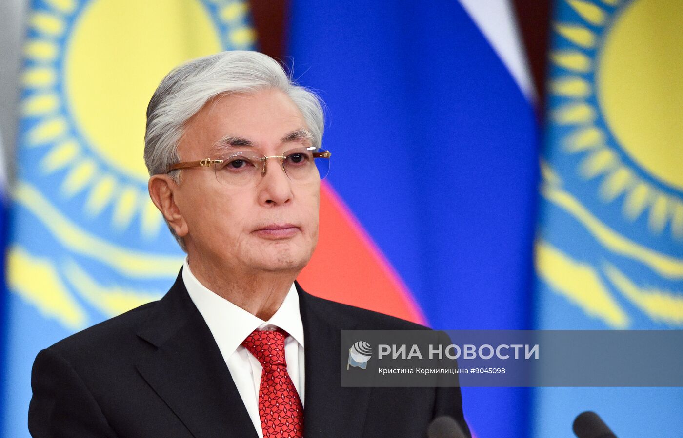 Переговоры президента Владимира Путина и президента Казахстана Касым-Жомарта Токаева