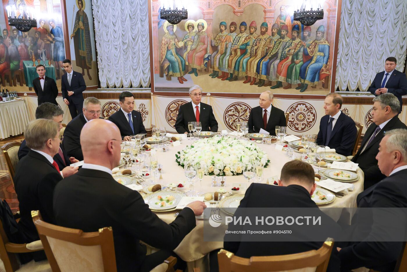 Переговоры президента Владимира Путина и президента Казахстана Касым-Жомарта Токаева