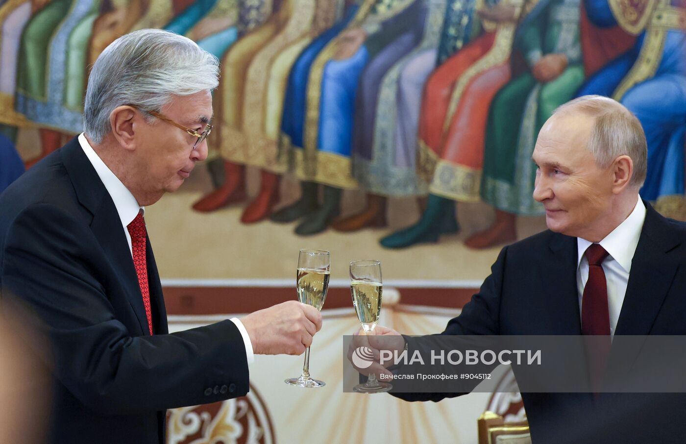 Переговоры президента Владимира Путина и президента Казахстана Касым-Жомарта Токаева