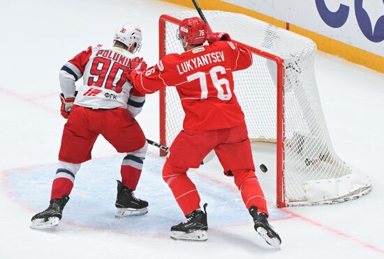 Хоккей. КХЛ. "Спартак" (Москва) - "Локомотив" (Ярославль)