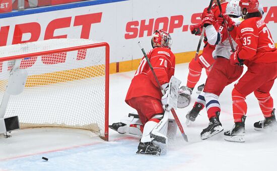 Хоккей. КХЛ. "Спартак" (Москва) - "Локомотив" (Ярославль)