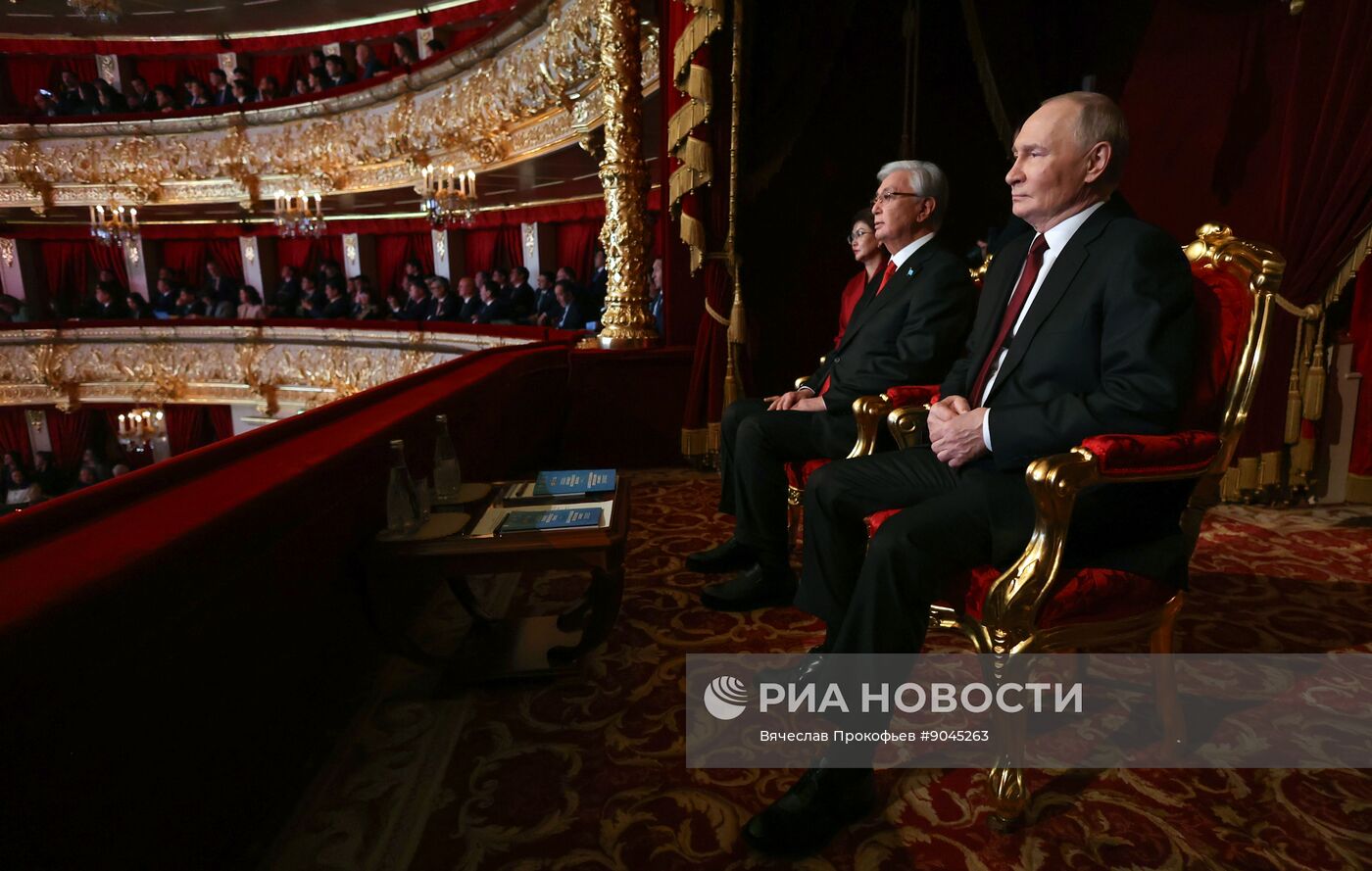 Переговоры президента Владимира Путина и президента Казахстана Касым-Жомарта Токаева