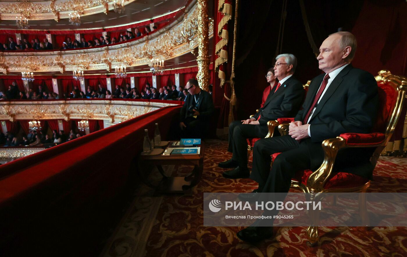 Переговоры президента Владимира Путина и президента Казахстана Касым-Жомарта Токаева