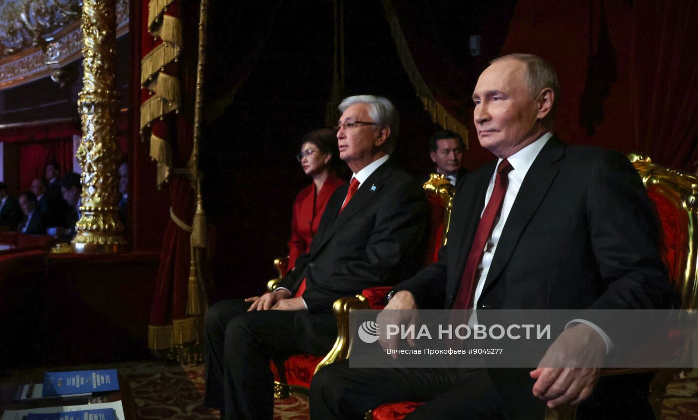 Переговоры президента Владимира Путина и президента Казахстана Касым-Жомарта Токаева