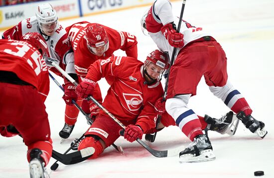 Хоккей. КХЛ. "Спартак" (Москва) - "Локомотив" (Ярославль)