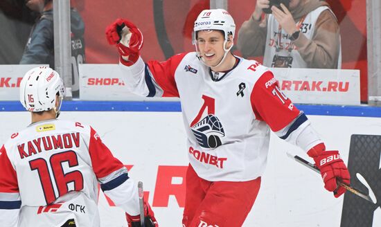 Хоккей. КХЛ. "Спартак" (Москва) - "Локомотив" (Ярославль)