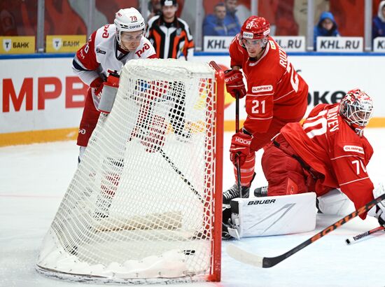 Хоккей. КХЛ. "Спартак" (Москва) - "Локомотив" (Ярославль)