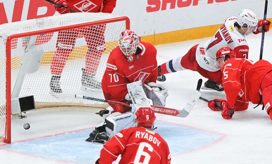 Хоккей. КХЛ. "Спартак" (Москва) - "Локомотив" (Ярославль)