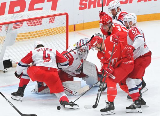 Хоккей. КХЛ. "Спартак" (Москва) - "Локомотив" (Ярославль)