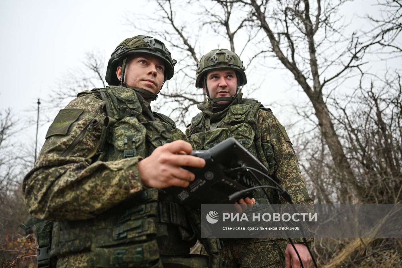 Подготовка операторов робототехнических комплексов "Курьер" войск РХБЗ группировки "Центр" 