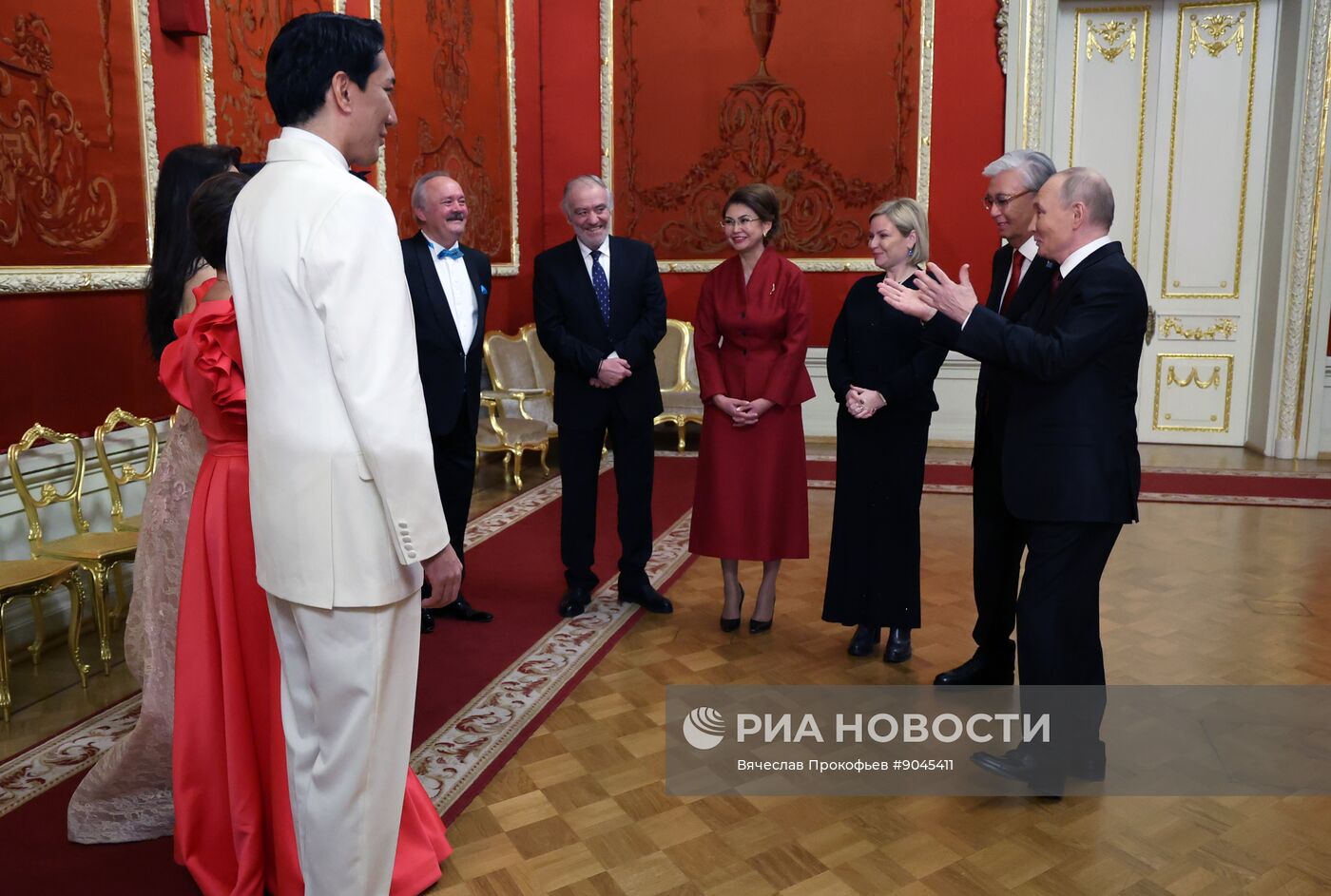 Переговоры президента Владимира Путина и президента Казахстана Касым-Жомарта Токаева