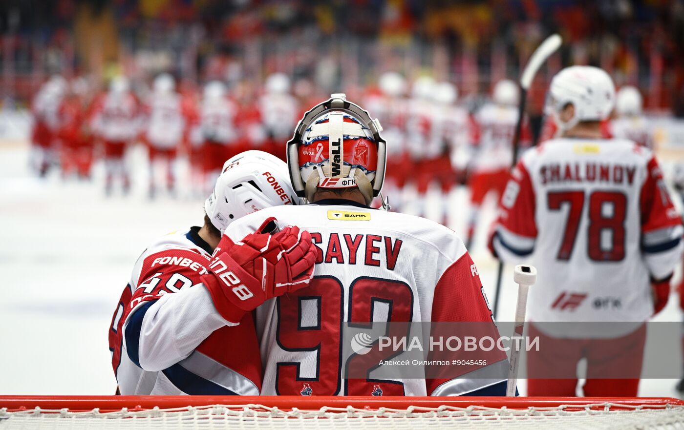 Хоккей. КХЛ. "Спартак" (Москва) - "Локомотив" (Ярославль)