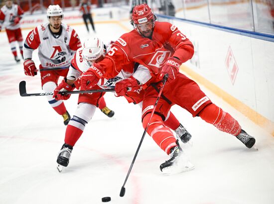 Хоккей. КХЛ. "Спартак" (Москва) - "Локомотив" (Ярославль)