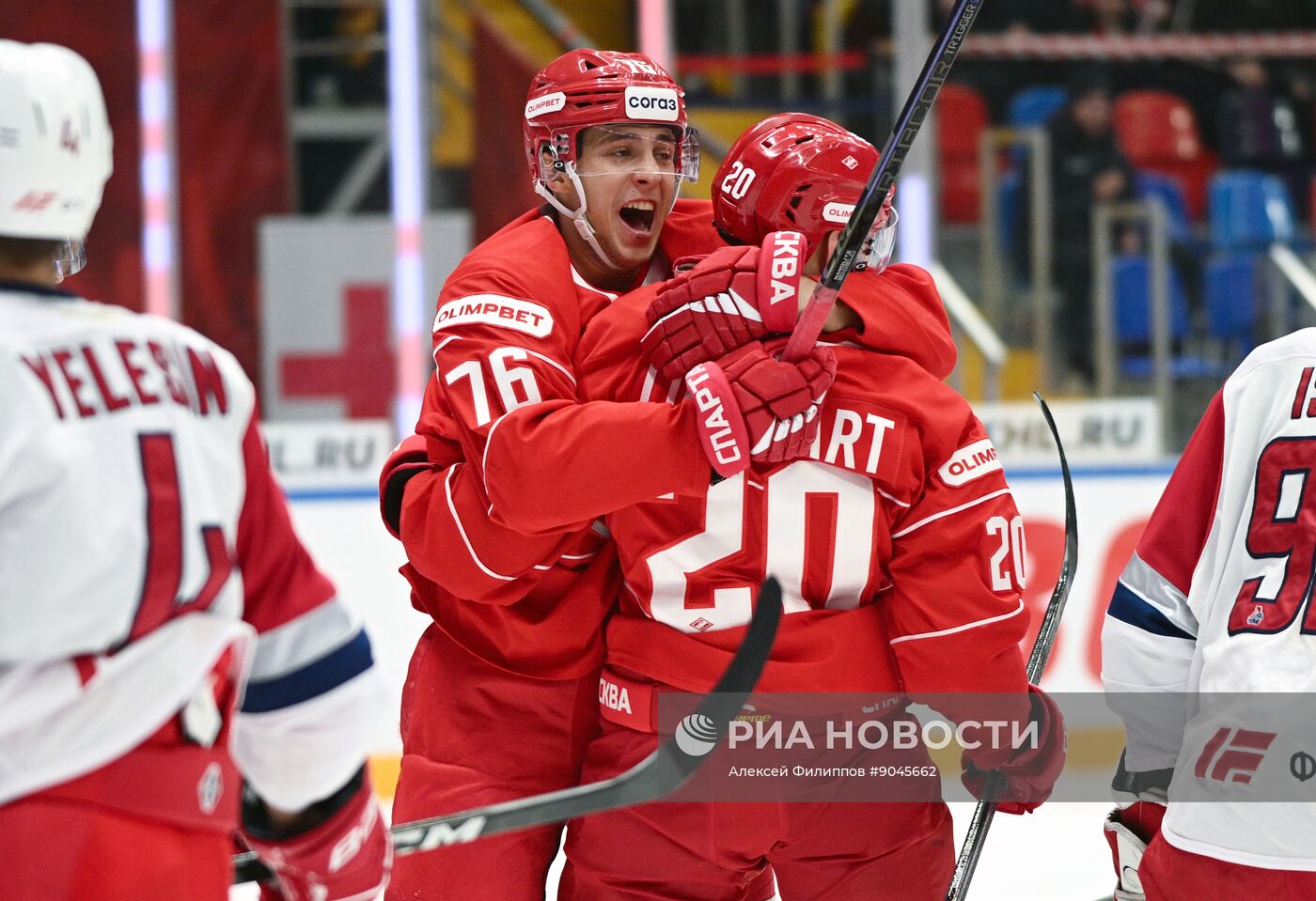 Хоккей. КХЛ. "Спартак" (Москва) - "Локомотив" (Ярославль)