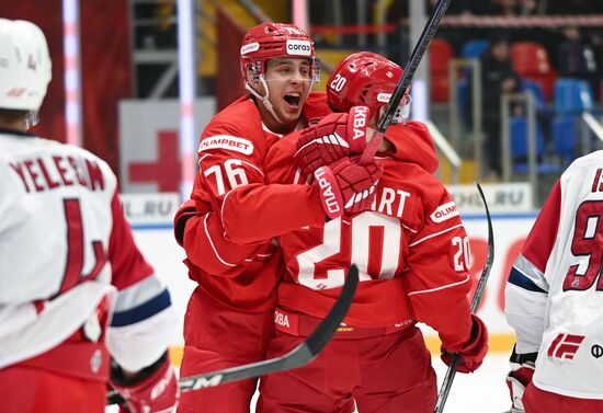 Хоккей. КХЛ. "Спартак" (Москва) - "Локомотив" (Ярославль)