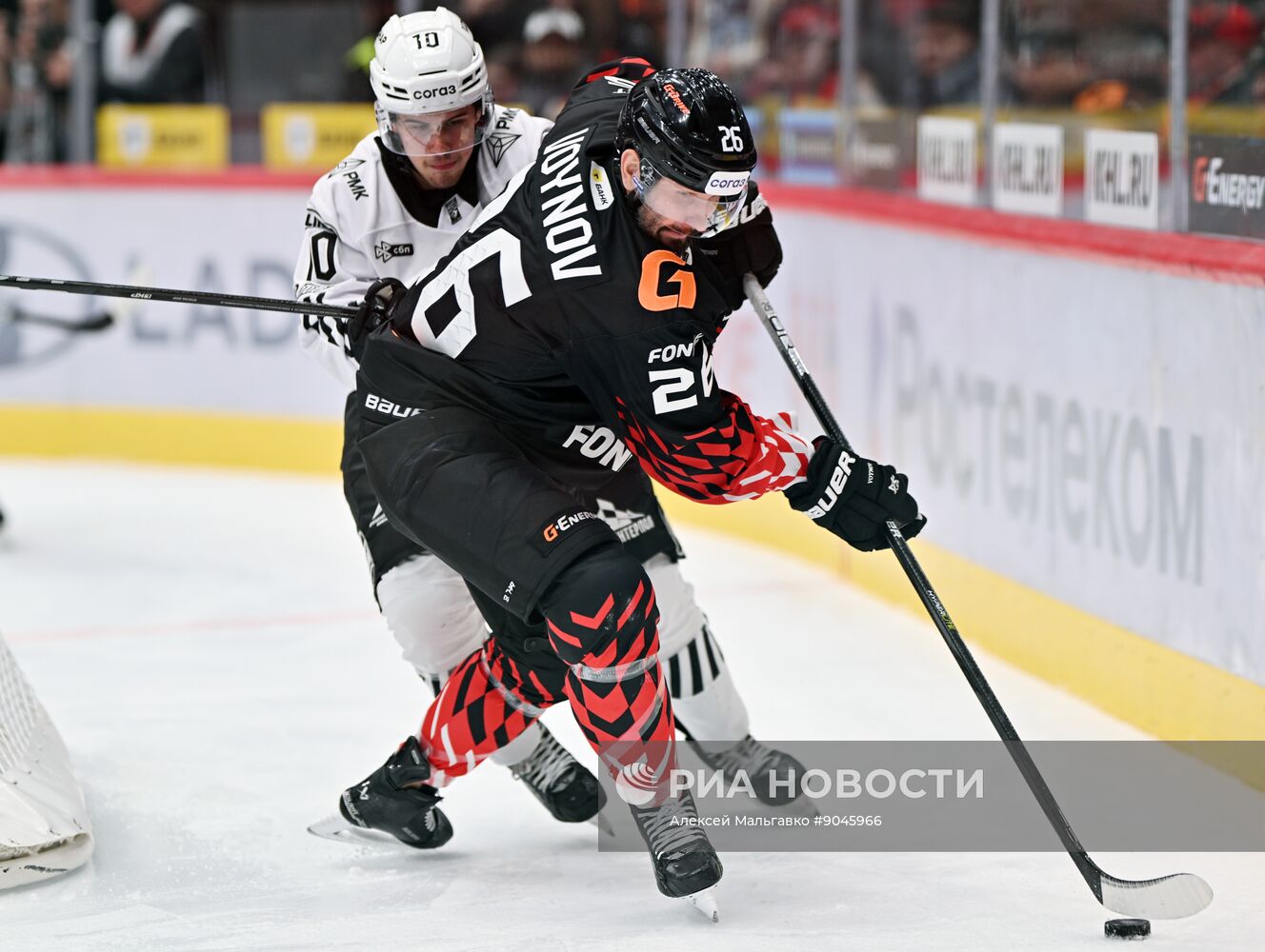 Хоккей. КХЛ. "Авангард" (Омск) - "Трактор" (Челябинск)