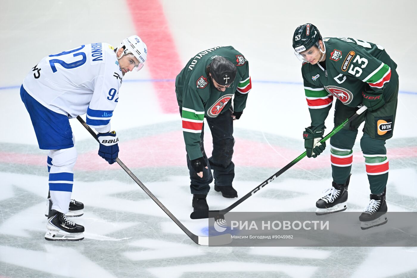 Хоккей. КХЛ. "Ак Барс" (Казань) - "Динамо М" (Москва)