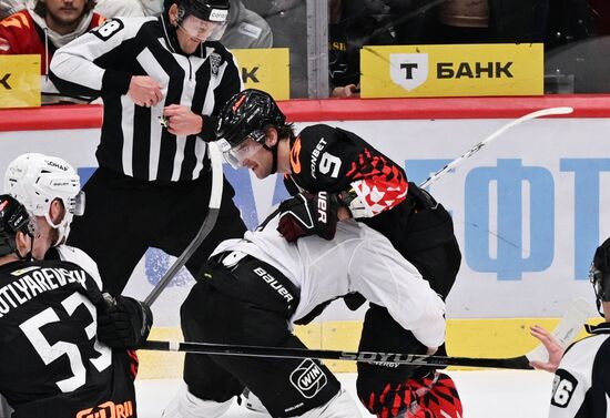 Хоккей. КХЛ. "Авангард" (Омск) - "Трактор" (Челябинск)